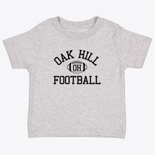 Oak Hill Community School Classic Football Toddler T-Shirt