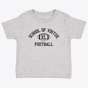 School Of Virtue And Academic Excellence Classic Football Toddler T-Shirt