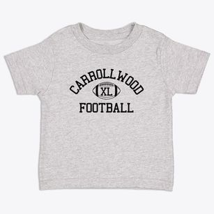 Carrollwood Day School Classic Football Toddler T-Shirt