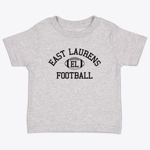 East Laurens High School Classic Football Toddler T-Shirt
