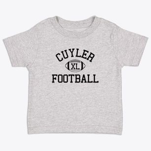Cuyler Jr High Classic Football Toddler T-Shirt