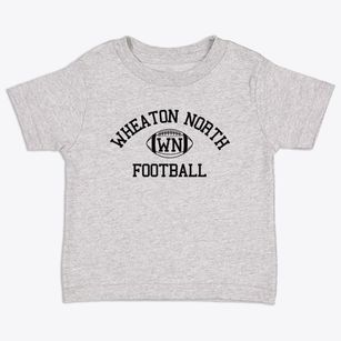 Wheaton North High School Classic Football Toddler T-Shirt