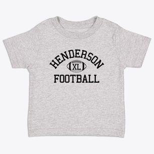 Henderson School Classic Football Toddler T-Shirt