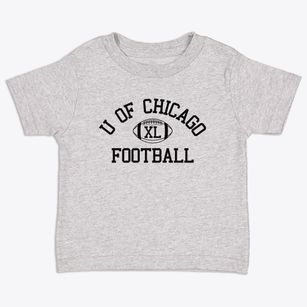 Univ Of Chicago Lab School Classic Football Toddler T-Shirt