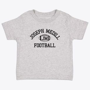 Joseph Medill School Classic Football Toddler T-Shirt
