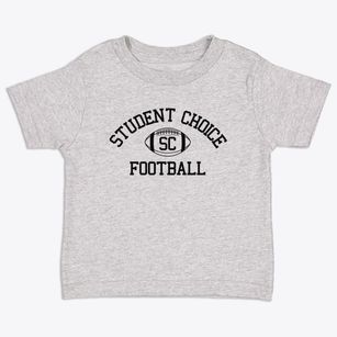 Student Choice High School Classic Football Toddler T-Shirt