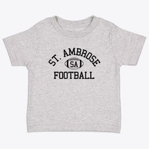 Saint Ambrose School Classic Football Toddler T-Shirt