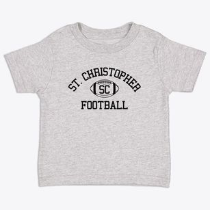 Saint Christopher School Classic Football Toddler T-Shirt