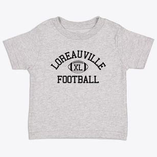 Loreauville High School Classic Football Toddler T-Shirt
