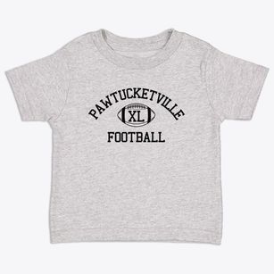 Pawtucketville Memorial School Classic Football Toddler T-Shirt