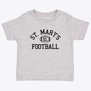 Saint Mary's Star Of The Sea School Classic Football Toddler T-Shirt