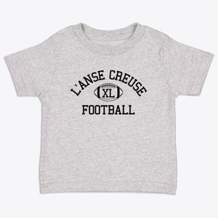 L'anse Creuse North High School Classic Football Toddler T-Shirt