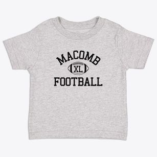 Macomb Christian School Classic Football Toddler T-Shirt