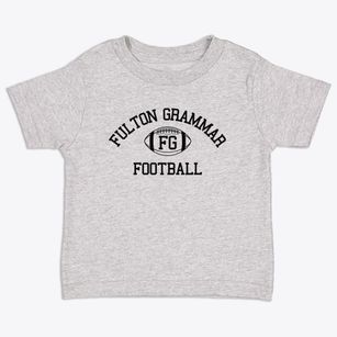 Fulton Grammar School Classic Football Toddler T-Shirt