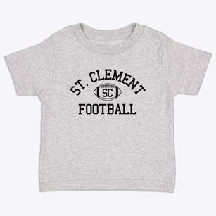 Saint Clement School Classic Football Toddler T-Shirt