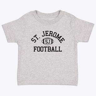 Saint Jerome School Classic Football Toddler T-Shirt