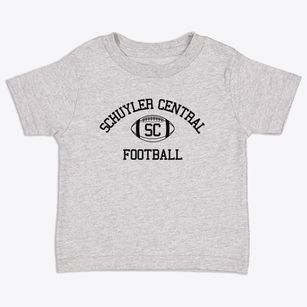 Schuyler Central High School Classic Football Toddler T-Shirt