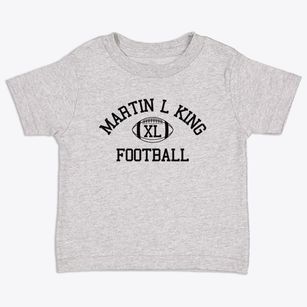 Martin L King Magnet School Classic Football Toddler T-Shirt