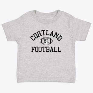 Cortland Christian School Classic Football Toddler T-Shirt