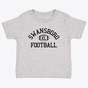 Swansboro High School Classic Football Toddler T-Shirt