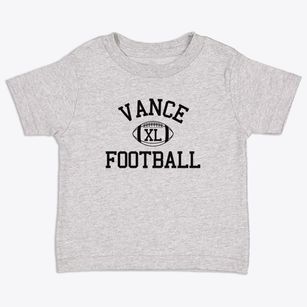 Vance High School Classic Football Toddler T-Shirt