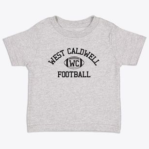 West Caldwell High School Classic Football Toddler T-Shirt