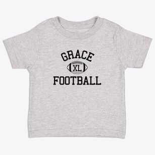 Grace Christian School Classic Football Toddler T-Shirt