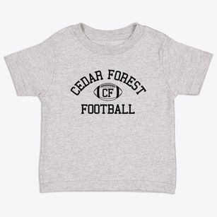 Cedar Forest Christian School Classic Football Toddler T-Shirt