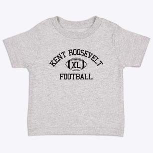 Theodore Roosevelt High School Classic Football Toddler T-Shirt