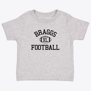 Braggs School Classic Football Toddler T-Shirt