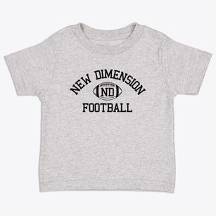 New Dimension Christian School Classic Football Toddler T-Shirt