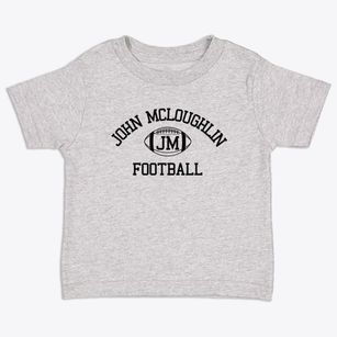 John Mcloughlin Junior High School Classic Football Toddler T-Shirt