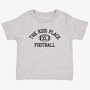 The Kids Place Classic Football Toddler T-Shirt