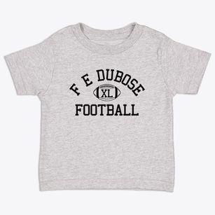 F E Dubose Career Center Classic Football Toddler T-Shirt