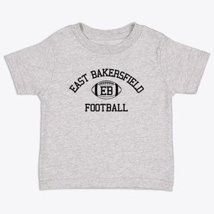 East Bakersfield High School Classic Football Toddler T-Shirt