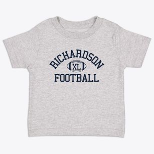 Richardson Junior High School Classic Football Toddler T-Shirt