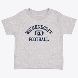 Beckendorff Junior High School Classic Football Toddler T-Shirt