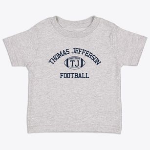 Thomas Jefferson Junior High School Classic Football Toddler T-Shirt