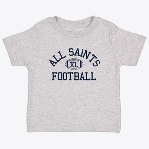 All Saints Episcopal School Classic Football Toddler T-Shirt