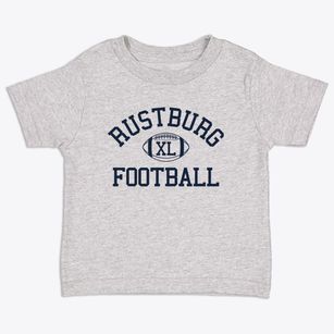 Rustburg High School Classic Football Toddler T-Shirt