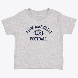 John Marshall High School Classic Football Toddler T-Shirt