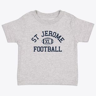 St Jerome Parish Classic Football Toddler T-Shirt