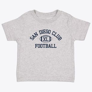 San Diego Club Classic Football Toddler T-Shirt