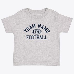 Team Name Classic Football Toddler T-Shirt