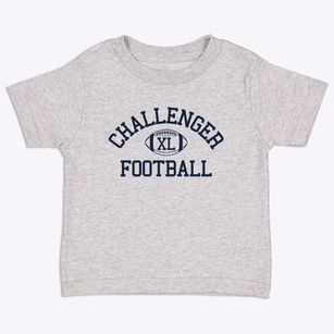Challenger School Classic Football Toddler T-Shirt