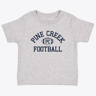 Pine Creek High School Classic Football Toddler T-Shirt