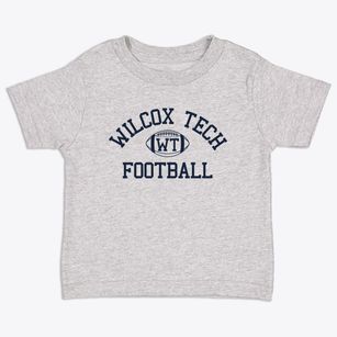 H.c. Wilcox Technical High School Classic Football Toddler T-Shirt