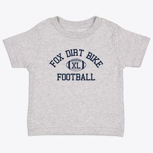 Fox Dirt Bike Classic Football Toddler T-Shirt