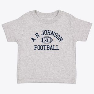 A R Johnson High School Classic Football Toddler T-Shirt