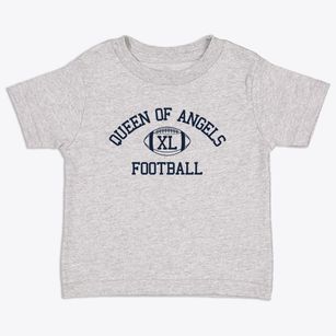 Queen Of Angels School Classic Football Toddler T-Shirt